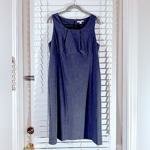 Elegant Gray New York & Company Career Dress Size 10